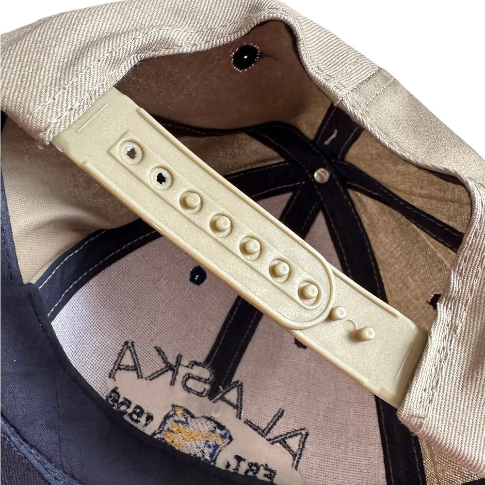 Tongass Trading Company Alaska SnapBack Hat Baseball Cap Beige size OS - Picture 9 of 11